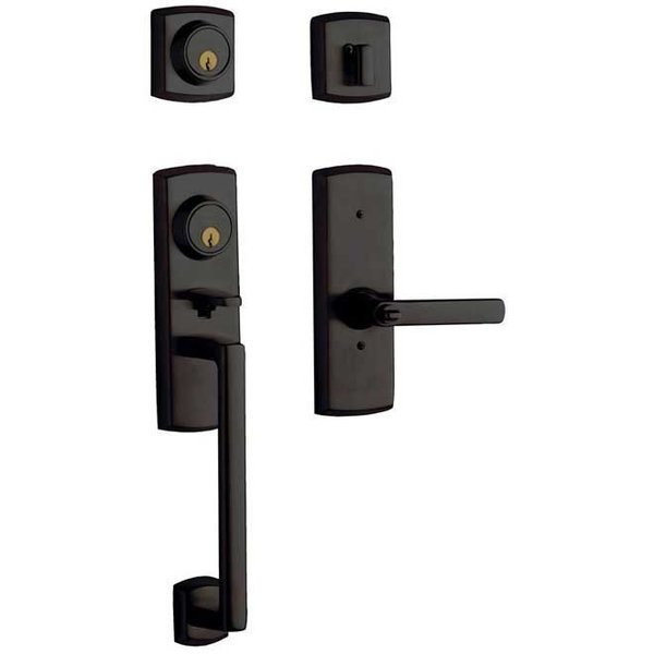 Full Dummy Handlesets Oil Rubbed Bronze, BALDWIN ESTATE, Mfr# 85385.102.2LFD